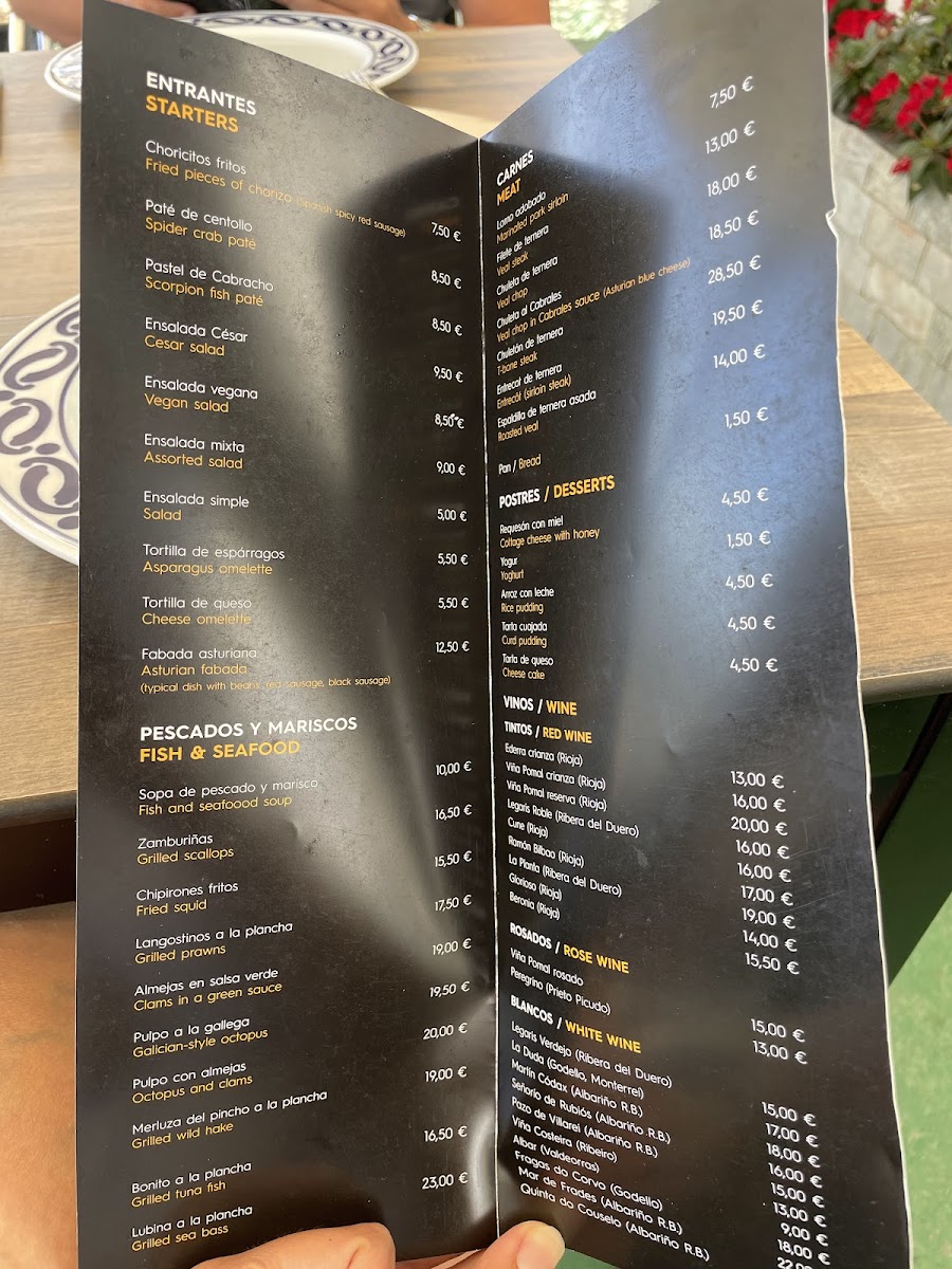 Menu Hostal Restaurante Parajes-2