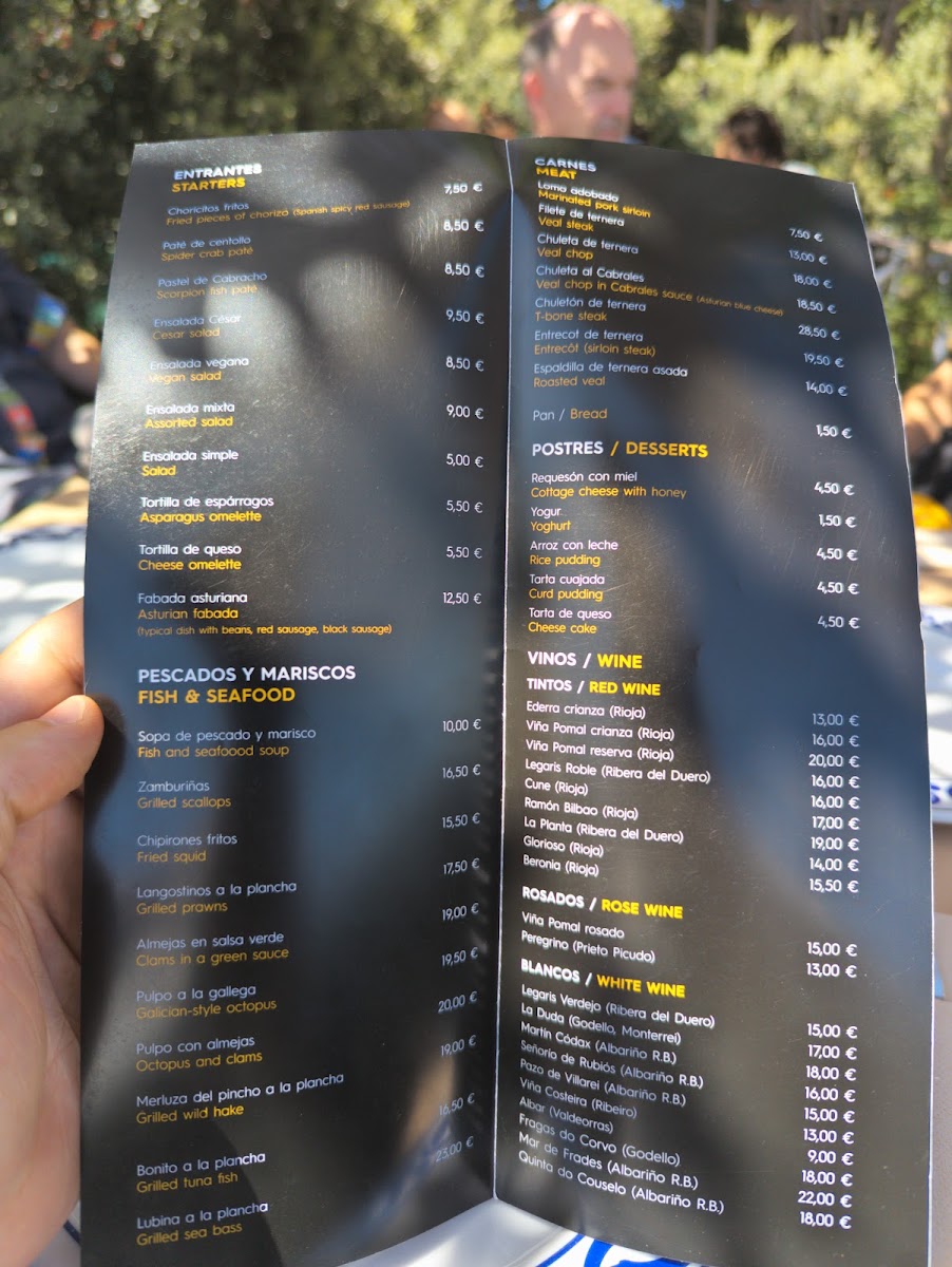 Menu Hostal Restaurante Parajes-3